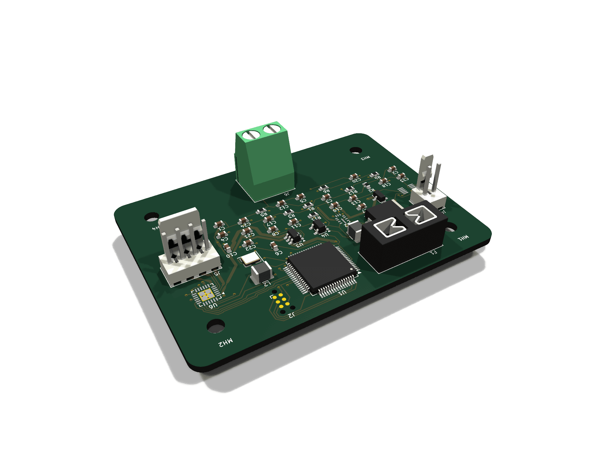 Thermo PCB, second isometric angle